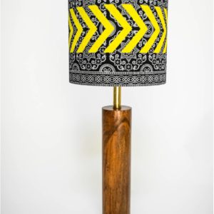 Ajrak Lamp - Black1