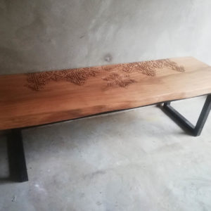 Panr Bench - Live edge1