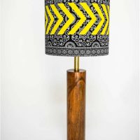 Ajrak Lamp - Black