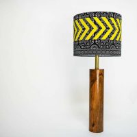 Ajrak Lamp - Black